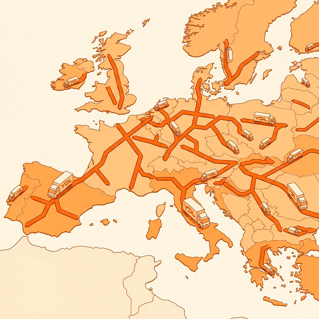 Rutas de transporte de mercancías desde Navarra a Francia y el resto de Europa